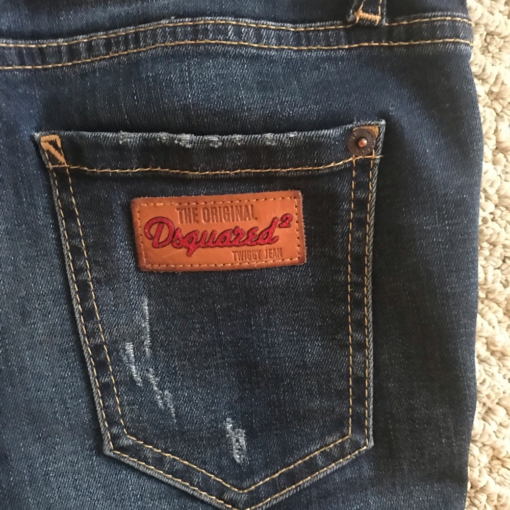 Dsquared Jeans. Twiggy Crop - image 4